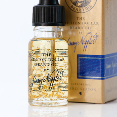 Huile à barbe "The Million Dollar Beard Oil" Capt. Fawcett's sign. Jimmy Niggles