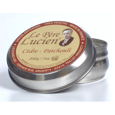 Savon à barbe Père Lucien Cèdre/Patchouli