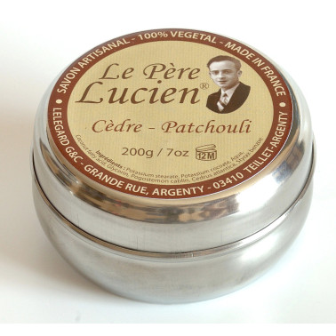 Savon à barbe Père Lucien Cèdre/Patchouli