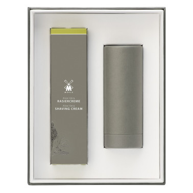 Coffret soins de rasage débutant à l'aloe vera Muhle