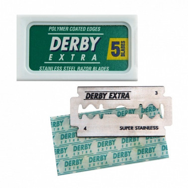 Lames DERBY Extra  de sécurité par 5