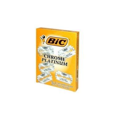 Lames Bic Chrome Platinum de sécurité par 5