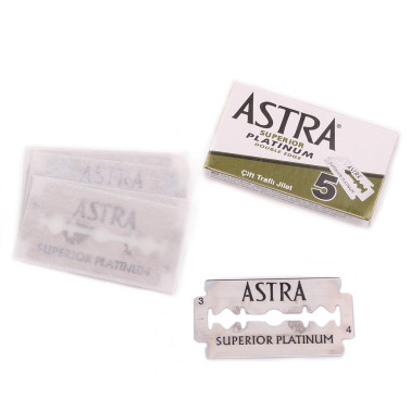 Lames Astra "Superior Platinum" par 5