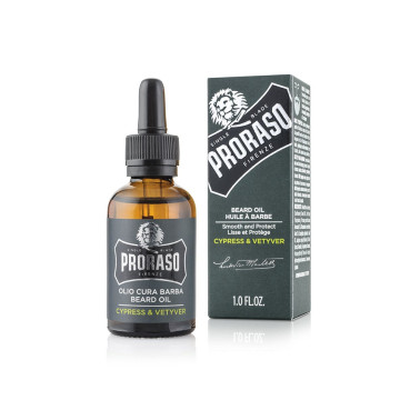 Huile pour la Barbe Verte "Hipster" de Proraso
