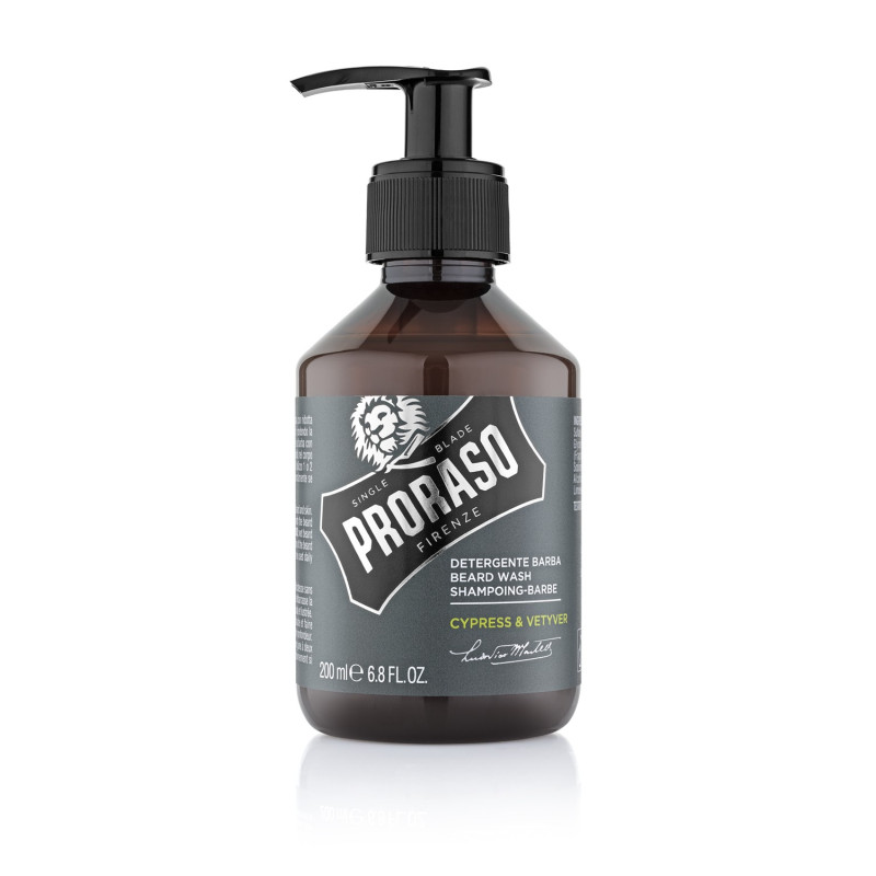 Shampoing à Barbe Cypres et Vetiver "Hipster" de Proraso