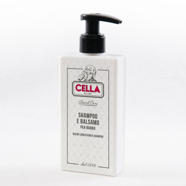 Shampooing 2 en 1 pour la barbe Cella