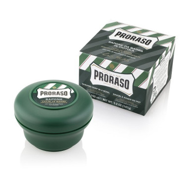 Savon à raser en pot Proraso vert