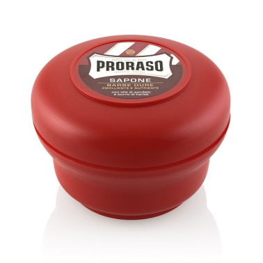 Savon à raser en pot Proraso rouge