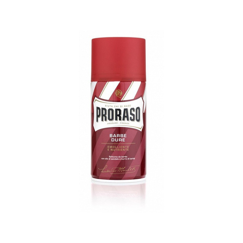 Mousse de rasage Proraso rouge