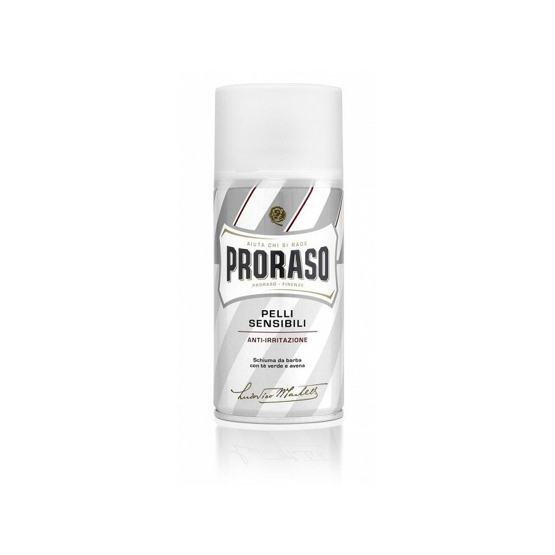 Mousse de rasage Proraso blanche