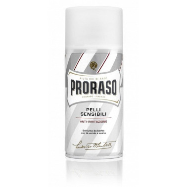 Mousse de rasage Proraso blanche