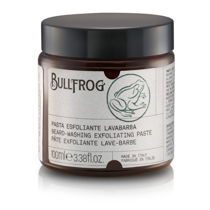 Baume nettoyant exfoliant pour la barbe Bullfrog