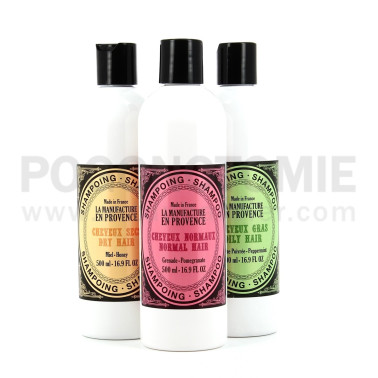 Shampoing bio pour cheveux gras , La Manufacture en Provence