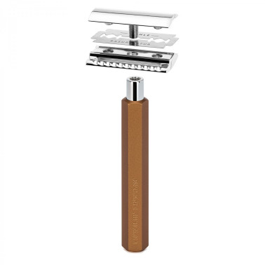 Rasoir de sécurité Mühle HEXAGON Bronze