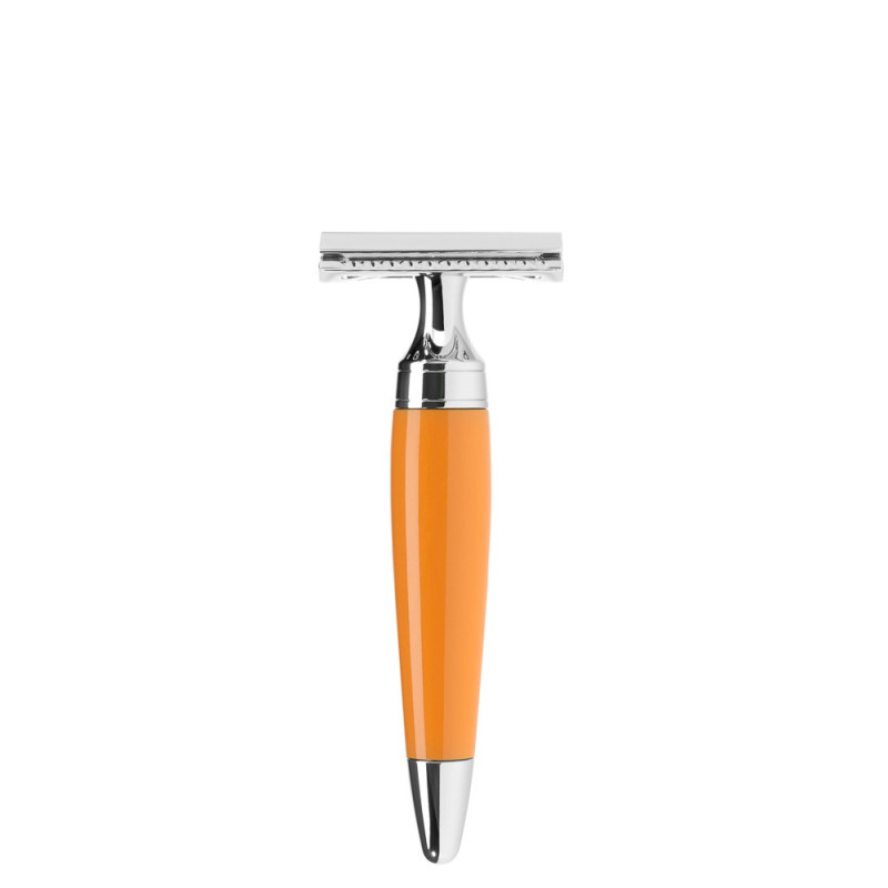 Rasoir de sécurité STYLO orange Mühle droit