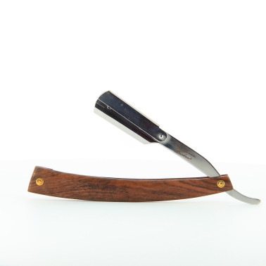 Rasoir Shavette bois de Palissandre Gentleman Barbier