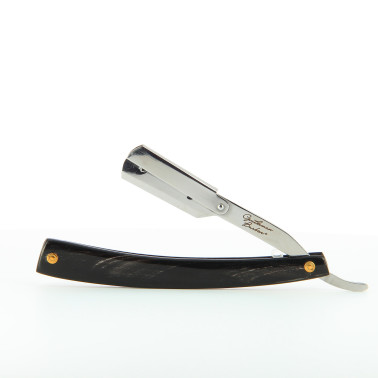 Rasoir Shavette Corne Noire Gentleman Barbier