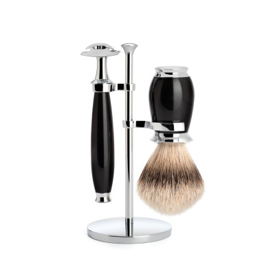 Coffret rasoir de sécurité Purist Muhle noire