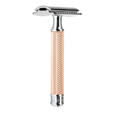 Rasoir de sécurité R89 Muhle or rose