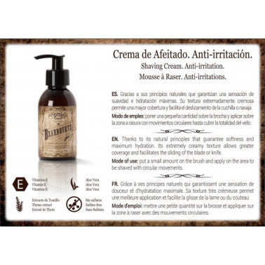 Crème de rasage anti-irritations Beardburys