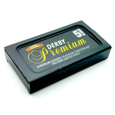 Lames DERBY Premium de sécurité par 5