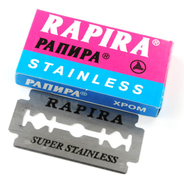 Lames RAPIRA "Stainless Chrom" par 5