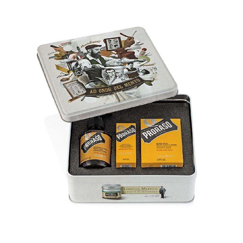 Coffret Barbe "Wood and Spice" Proraso