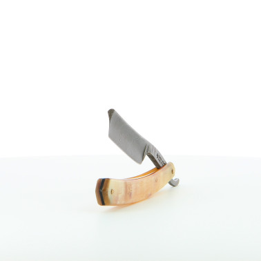Rasoir coupe choux Thiers-Issard 6/8 Damas chasse en corne de bélier