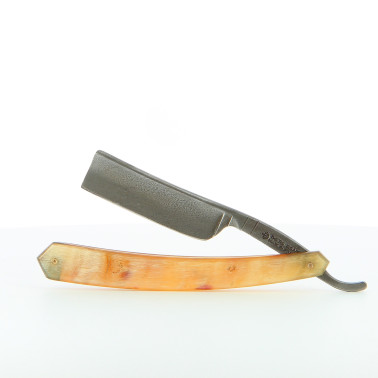 Rasoir coupe choux Thiers-Issard 6/8 Damas chasse en corne de bélier