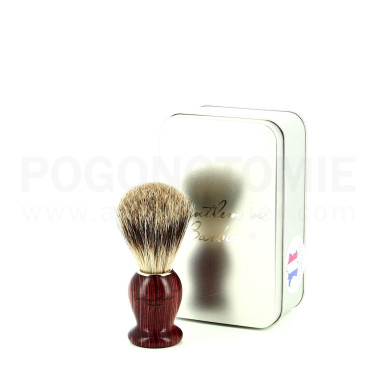 Blaireau Gentleman Barbier en bois de Violette