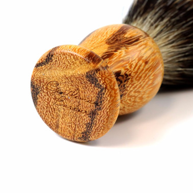 Blaireau Gentleman Barbier en bois de Serpent