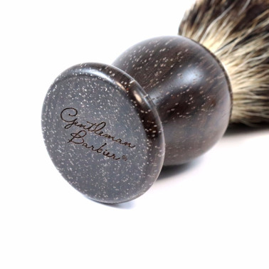 Blaireau Gentleman Barbier en bois de Palissandre