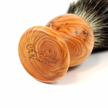 Blaireau Gentleman Barbier en bois de Cade