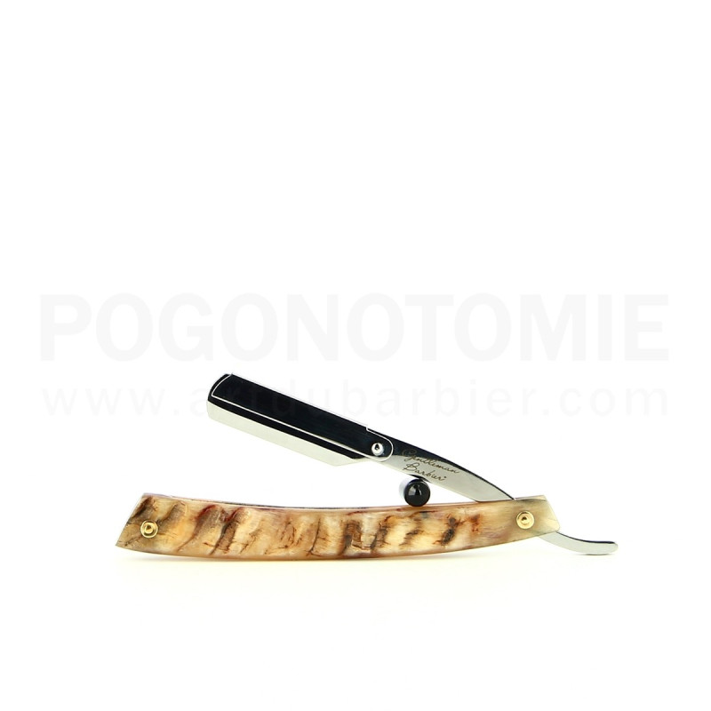 Rasoir Shavette Corne de Bélier Gentleman Barbier
