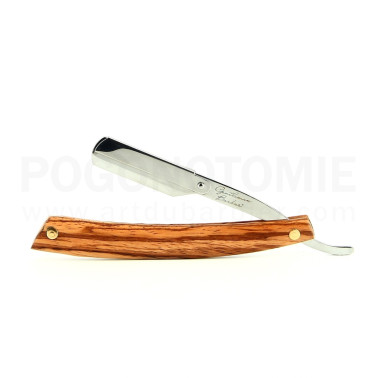 Rasoir Shavette Bois de Zebrano Gentleman Barbier