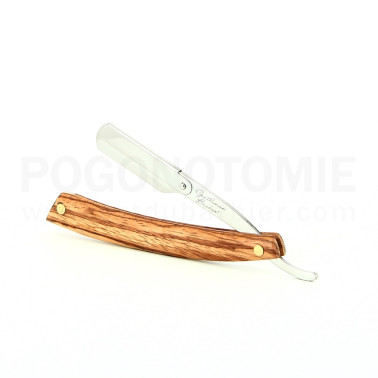 Rasoir Shavette Bois de Zebrano Gentleman Barbier