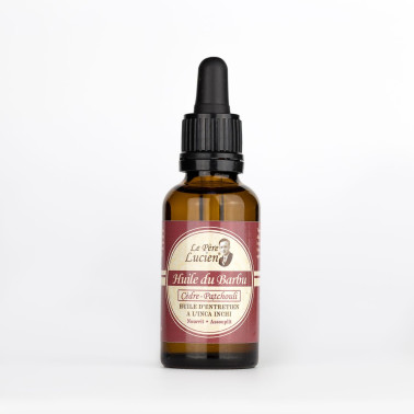 Huile à barbe Cèdre Patchouli Le Père Lucien