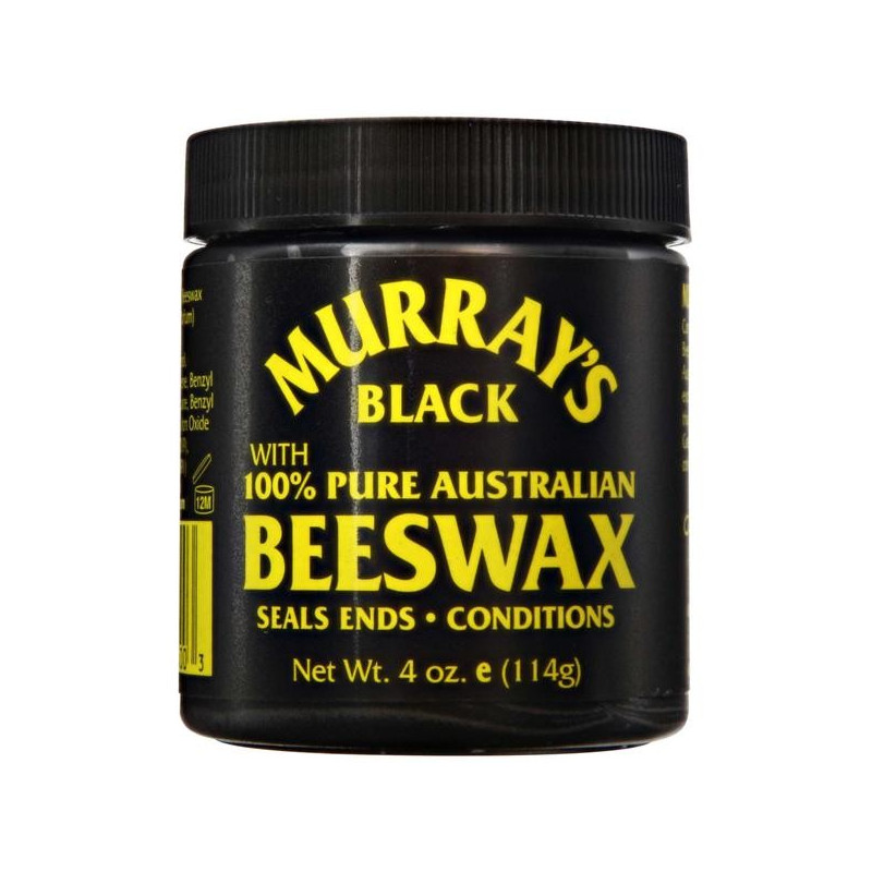 Cire coiffante noire Beeswax Murray's