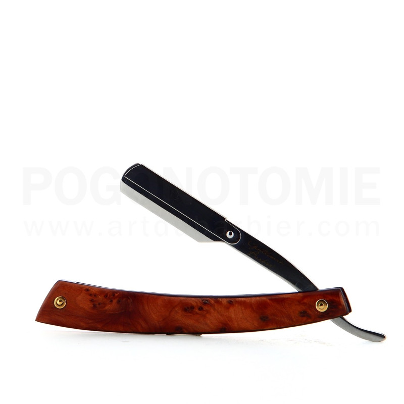 Rasoir Shavette Bois de Thuya Gentleman Barbier