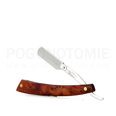 Rasoir Shavette Bois de Thuya Gentleman Barbier