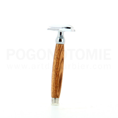 Rasoir de sécurité Bois de Zebrano Gentleman Barbier