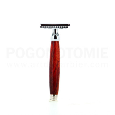 Rasoir de sécurité Bois de Cocobolo Gentleman Barbier