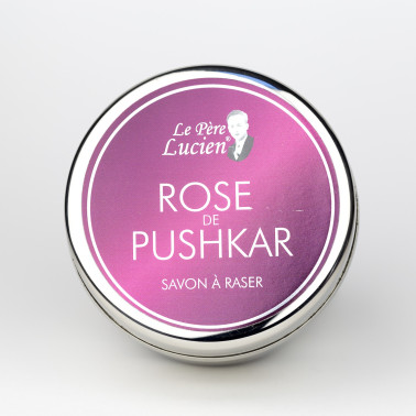 Savon à barbe Beurre de karité et Rose de Pushkar Le Père Lucien