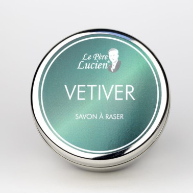 Savon à barbe beurre de karité / vétivier Le Père Lucien