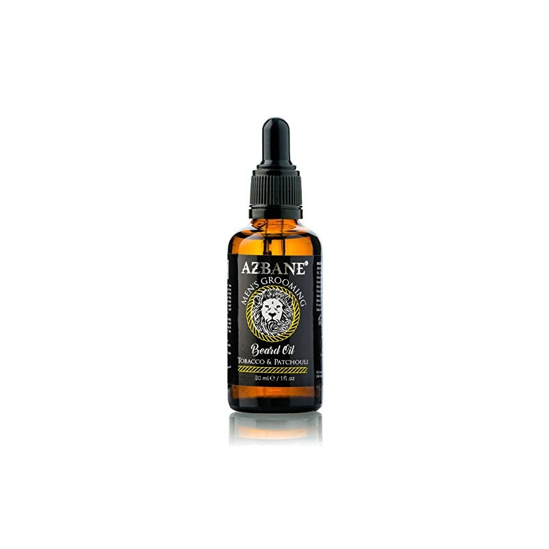 Huile à barbe Tabac et Patchouli 30 ml AZBANE