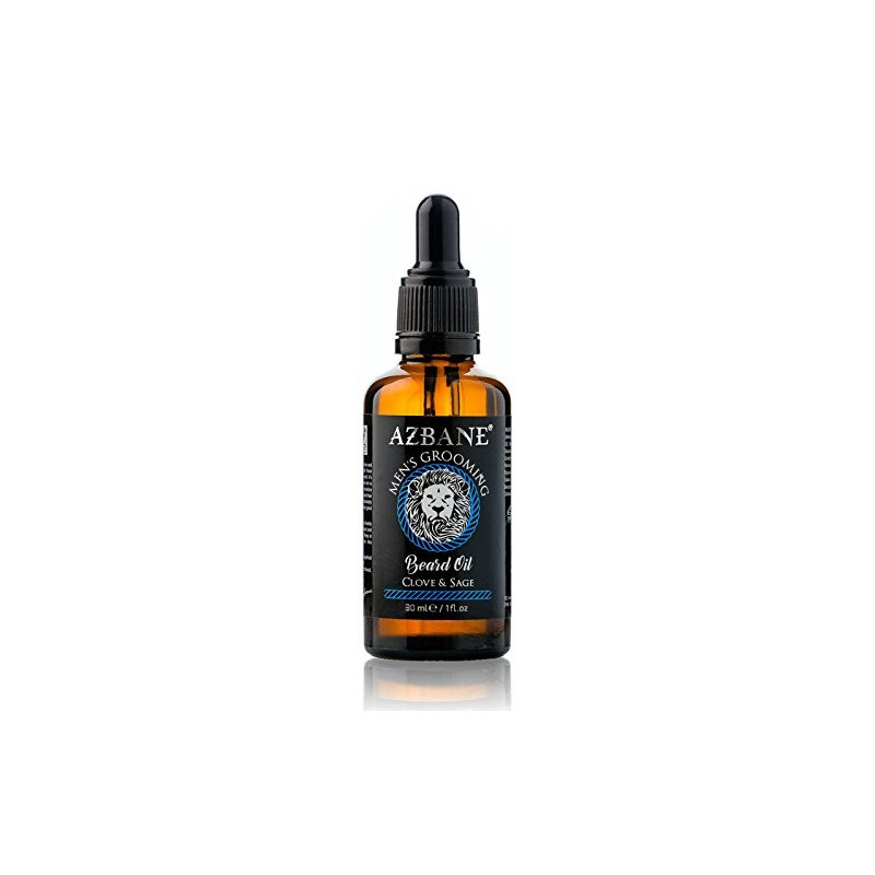 Huile à barbe Girofle et Sauge 30 ml AZBANE