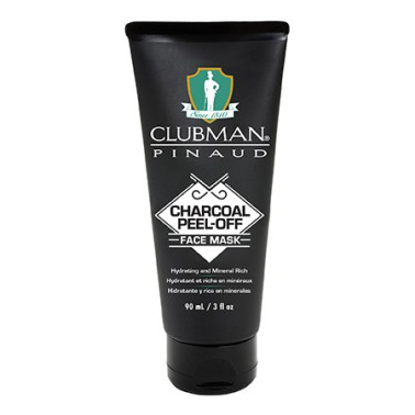Masque visage au charbon Peel-off Clubman Pinaud