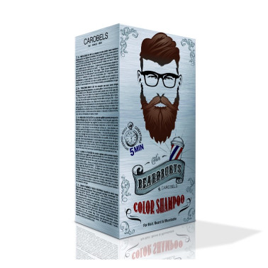 Coloration Brun foncé pour barbe, cheveux, moustaches, Beardburys