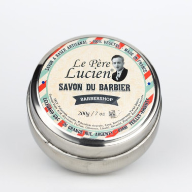 Savon à barbe "Barbershop", Le Père Lucien
