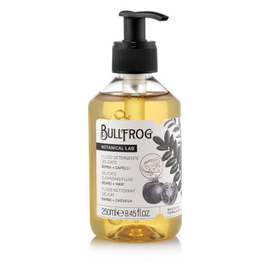 Fluide nettoyant pour barbe et cheveux Bullfrog